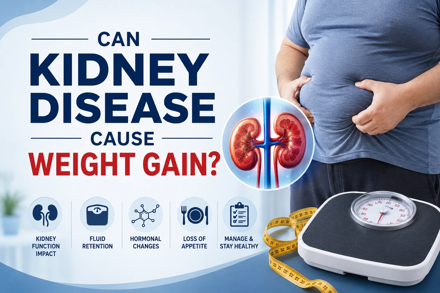Can Kidney Disease Cause Weight Gain?